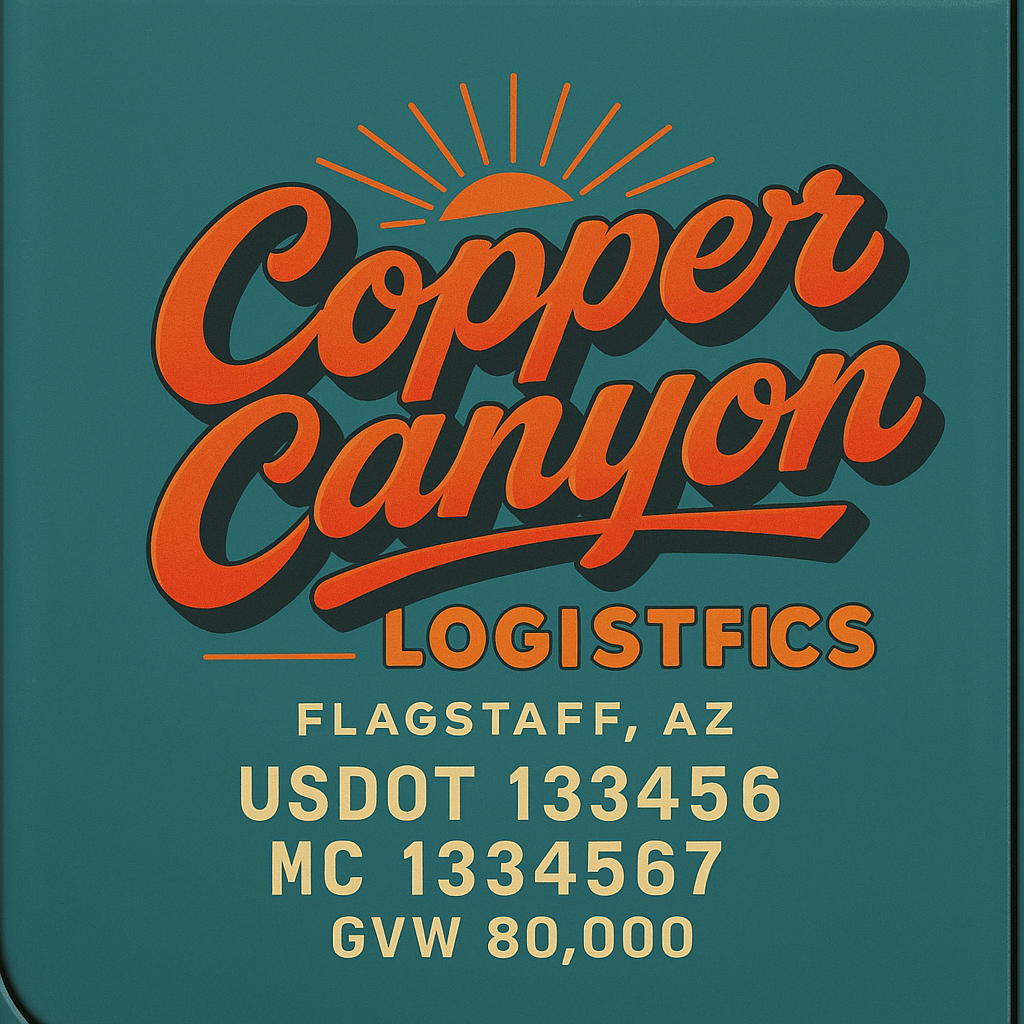 Custom Truck Door Sign Decal Stickers For Business, Trucking Business, Work Trucks (2-Pack)