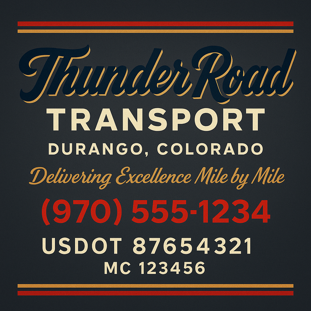 Custom Truck Door Sign Decal Stickers For Business, Trucking Business, Work Trucks (2-Pack)