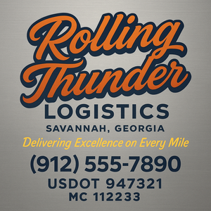 Custom Truck Door Sign Decal Stickers For Business, Trucking Business, Work Trucks (2-Pack)