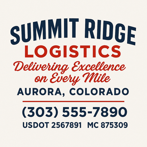 Custom Truck Door Sign Decal Stickers For Business, Trucking Business, Work Trucks (2-Pack)
