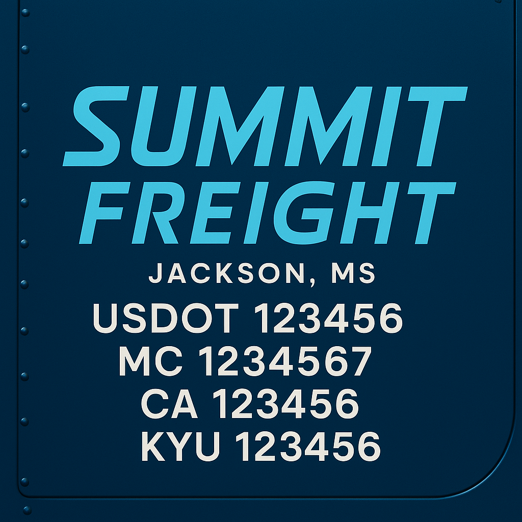 Custom Truck Door Sign Decal Stickers For Business, Trucking Business, Work Trucks (2-Pack)