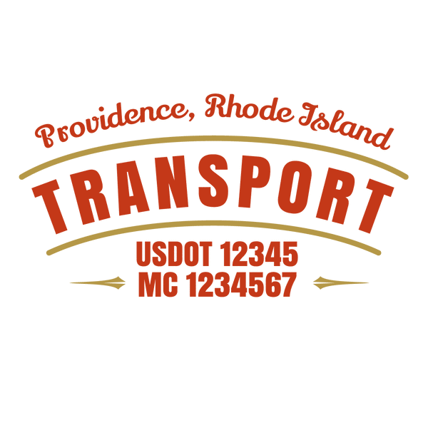 truck door decal with USDOT, MC