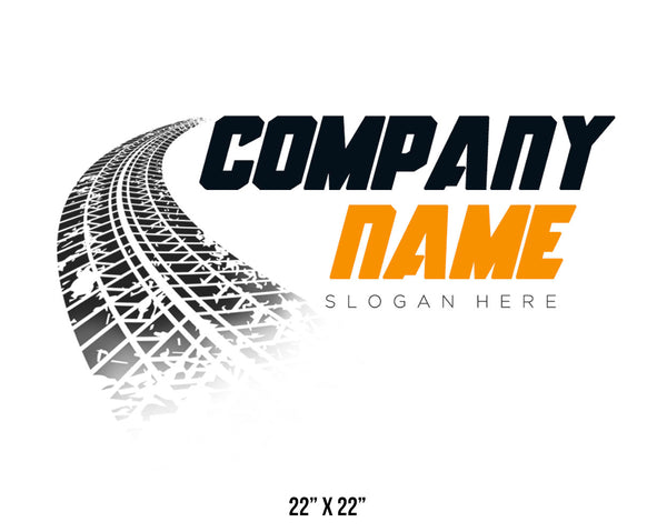 Company or transportation truck decal