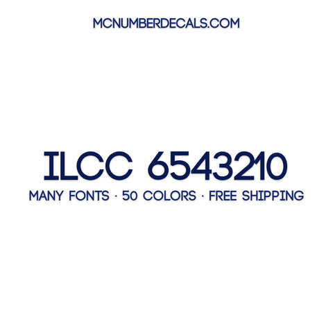 Custom MC Number Decals & Stickers for Business | USDOT & Regulation